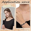 80Pcs 4 Colors Two-tone Acrylic Beads OACR-YW0003-38-6