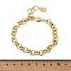 Brass Rolo Chain Bracelets foe Women BJEW-L718-01G-5