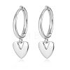 S925 Silver Heart-shaped Earrings Set MG6658-4-1