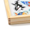 Wooden Magnetic Fishing Games AJEW-D066-01D-3