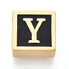304 Stainless Steel Black Enamel Square Spacer Bars STAS-T073-58Y-G-1