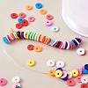 DIY Heishi Bead Stretch Bracelets Making Kits DIY-TA0003-22-9