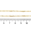 Brass Singapore Chains Necklaces for Women NJEW-D302-04G-5