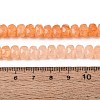 Imitation Jade Crackle Glass Beads Strands GLAA-N068-01A-A14-5