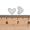 Tarnish Resistant 304 Stainless Steel Stamping Blank Tag Pendants STAS-Q024-1-3