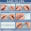 12Pcs 925 Sterling Silver Beads STER-DR0001-25C-6