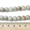 Natural Shoushan Stone Beads Strands G-B155-A01-8mm-4