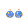 Alloy Enamel Charms ENAM-S121-165I-RS-3