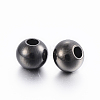 304 Stainless Steel Beads X-STAS-H394-04B-2