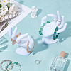 2Pcs Plastic Mannequin Hand Jewelry Display Holder Stands RDIS-UN0001-02C-4
