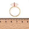 Natural Rose Quartz Cuff Rings GG-CBA0B5A-03G-04-5