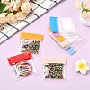 35Pcs 7 Colors Transparent EVA Packaging Resealable Bags ABAG-TA0002-29B-6