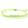 Handmade Daisy Glass Seed Bead Woven Flower Braided Bracelets CR2331-7-1