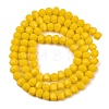 Opaque Glass Beads Strands GLAA-G125-01C-03-2
