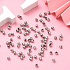 Tarnish Resistant Round 316 Surgical Stainless Steel Spacer Beads STAS-N032-02-4mm-5