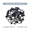 35Pcs 35 Style Plastic Guides Ring KY-FH0001-24-2