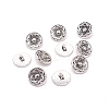 Alloy Buttons BUTT-WH0021-04AS-1