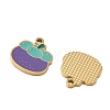 Fruit 304 Stainless Steel Enamel Pendants SA-CBA49D2-11G-04-2
