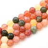 Natural Quartz Beads Strands G-N355-8mm-23-1
