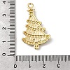 Alloy Enamel Pendants with Rhinestone FIND-H055-16G-01-3