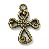 Tibetan Style Alloy Pendants TIBE-I026-6009AB-1