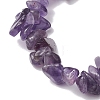 Natural Amethyst Stretch Bracelets BJEW-JB11147-11-4