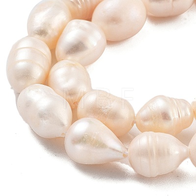 Natural Cultured Freshwater Pearl Beads Strands PEAR-P062-14A-1