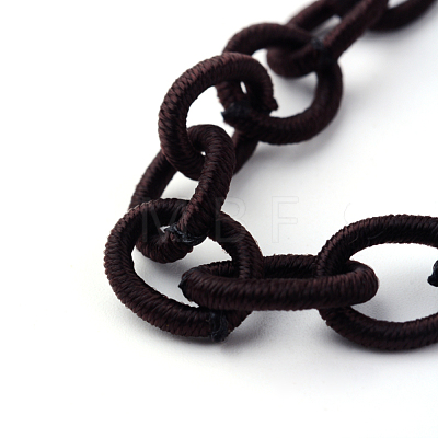 Handmade Nylon Cable Chains Loop NWIR-R034-03-1