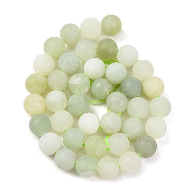 Natural New Jade Beads Strands G-G138-A01-02-1