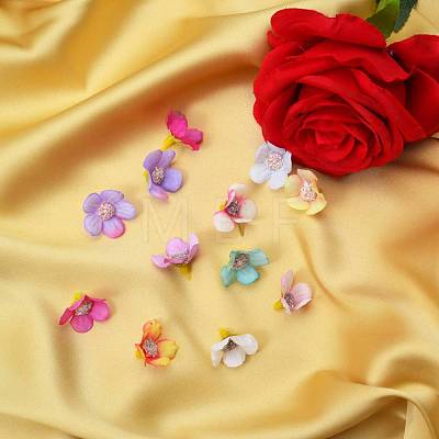 104Pcs 26 Colors Silk Flower FIND-SZ0001-011-1