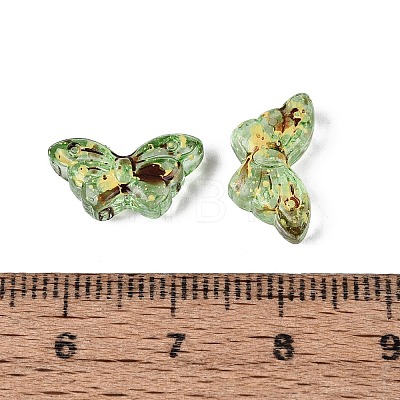 Picasso Transparent Glass Beads SEED-N012-05B-1