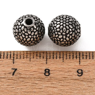 304 Stainless Steel Beads SA-CBAFBAB-09AS-F-1