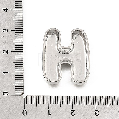 Brass Slide Charms KK-Z163-01P-H-1