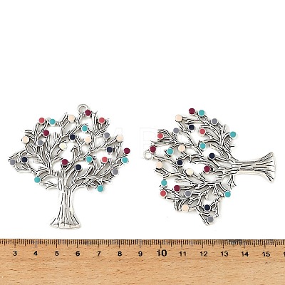 Alloy Enamel Big Pendants AL-CBA75EE-03AS-1