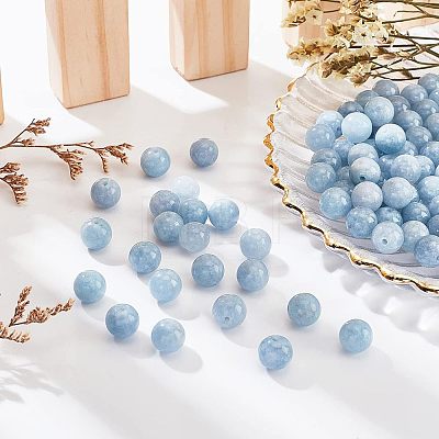  Natural Chalcedony Beads Strands G-NB0003-81-1