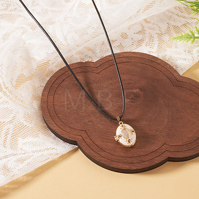1Pc Brass Enamel Locket Pendants FIND-TA0010-71C-1