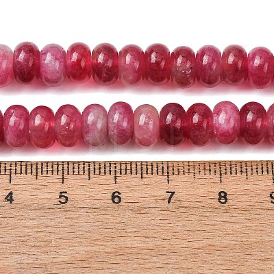 Natural White Jade Beads Strands G-E507-01-13-1