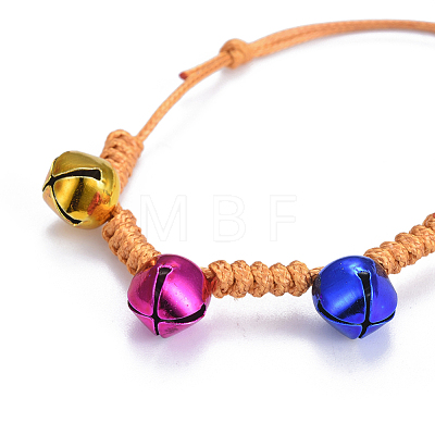 Adjustable Korean Waxed Polyester Cord Braided Bracelets BJEW-JB04423-01-1