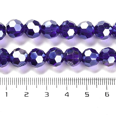 Transparent Glass Beads EGLA-A035-T10mm-B06-1