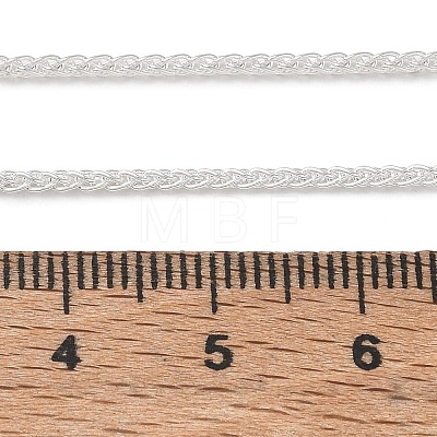 1.5MM Brass Wheat Chain Necklaces for Women KK-CBA4FD4-10S-1