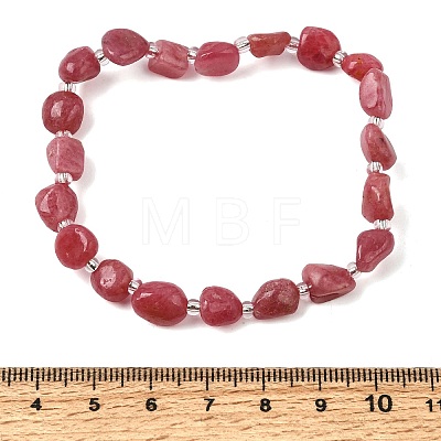 Natural Rhodonite Beads Bracelets GG-CBA05D5-02B-06A-1
