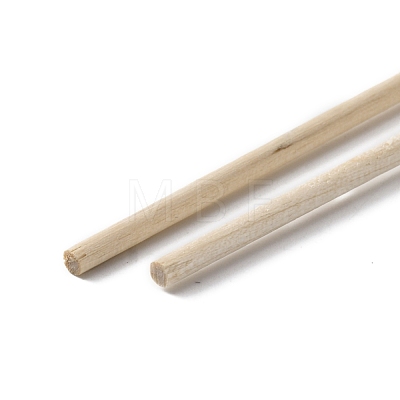 Round Wooden Sticks WOOD-WH0024-98A-1