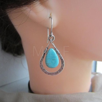 Alloy Dangle Earrings WGEE1F9-01-1