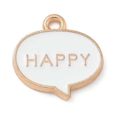 Alloy Enamel Charms ENAM-A008-02KCG-01-1