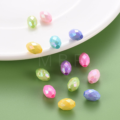 Opaque Acrylic Beads TACR-S153-32I-1