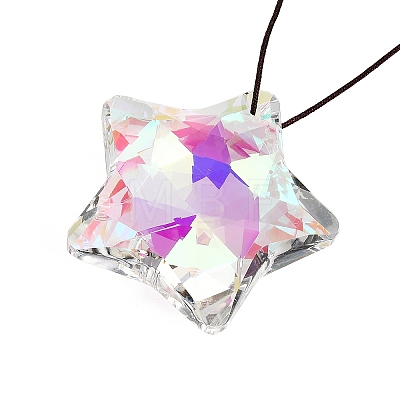 Star Glass Suncatchers HJEW-Z009-01A-02-1