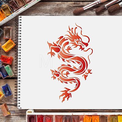 Large Plastic Reusable Drawing Painting Stencils Templates DIY-WH0202-071-1