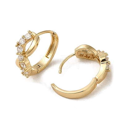 Brass Hoop Earrings EJEW-L271-15KCG-05-1