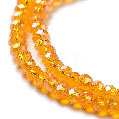Electroplate Glass Beads Strands LS-EGLA-A034-T2mm-B01-1