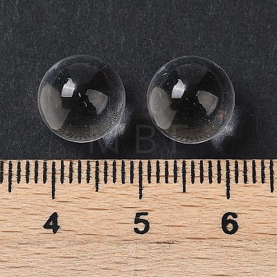 Transparent Glass Beads GLAA-U007-01C-1